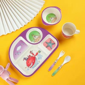 Melamine Dinnerware Spoon Fork Knife Chopsticks Kit