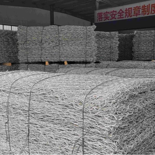 PVC Coated Gabion Basket Wall 2x1x0.5m with Q195 Steel Wire for Erosion Control