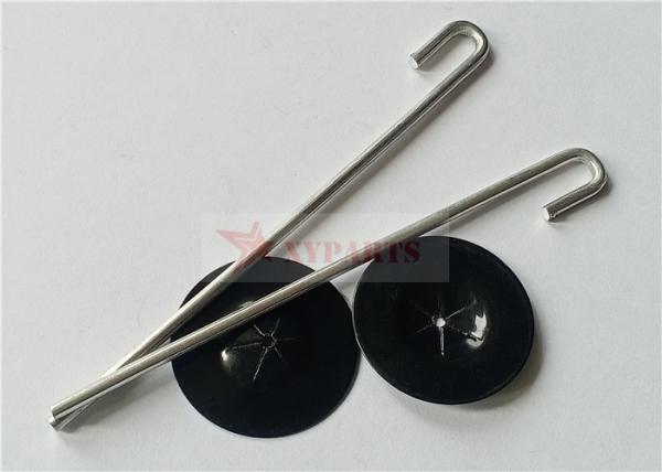 prendedores de alumínio do gancho de 2.5mm J para redes de conexão da proteção animal aos painéis solares