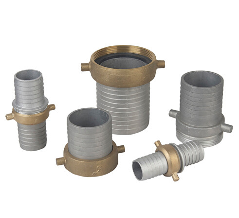 Professional Pin Lug Coupling / Suction Hose Fittings Aluminum Material