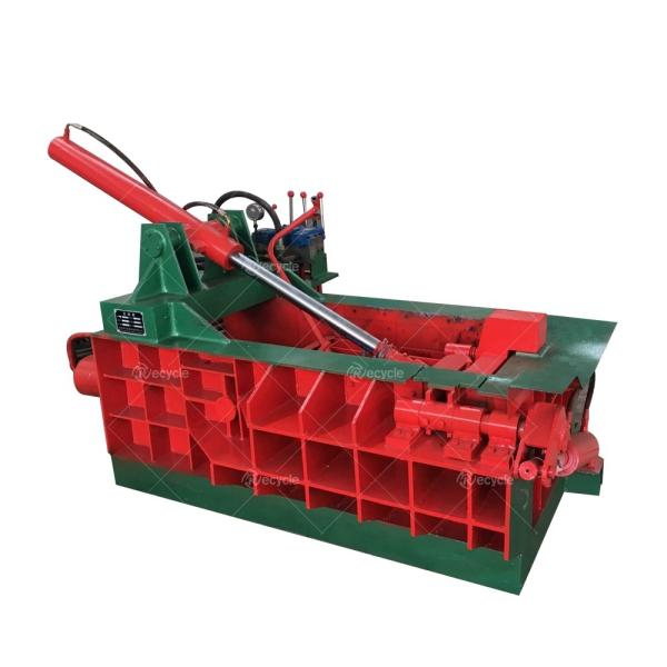 Mobile Horizontal Press Baler Machine Automatic Scrap Metal Press Machine