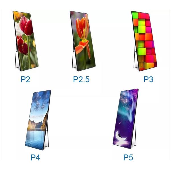 Wifi 4G привело видео-дисплей плаката для зеркала полного цвета дистанционного управления P2 P2.5 HD магазина розничной торговли