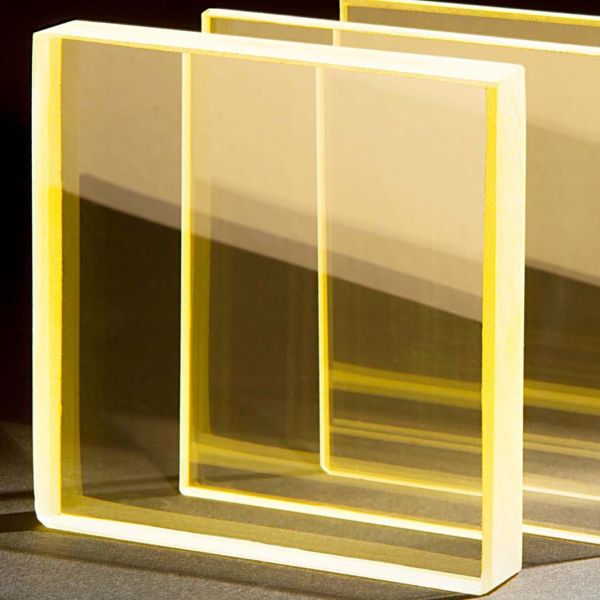 Regular Dimension X-Ray Shield Glass Containing 30~60% PbO Lead Oxide & Grade Class I Spec for Industrial Radiographic Testing
