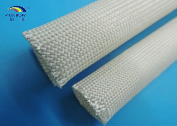 Eco-friendly Flexible High Temperature Fiberglass Sleeving Fireproof for Carbon Brush