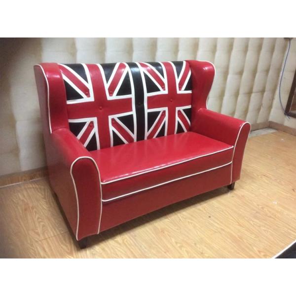 England Commercial Booth Seating Leather Modern Restaurant Banquette Seating Bench