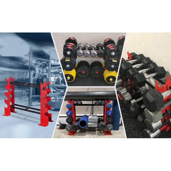 Гальванизированный 5-уровневый подставник для гантели для домашнего тренажера с силовыми упражнениями с покрытием порошками