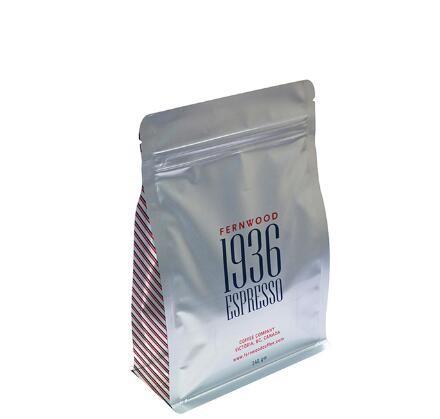 Flat Bottom Gusset Custom Printed Aluminum Foil Coffee Bean Bags Wholesale
