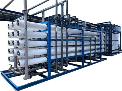 Two Stage Reverse Osmosis System 1T/H EDI Water Treatment Plant