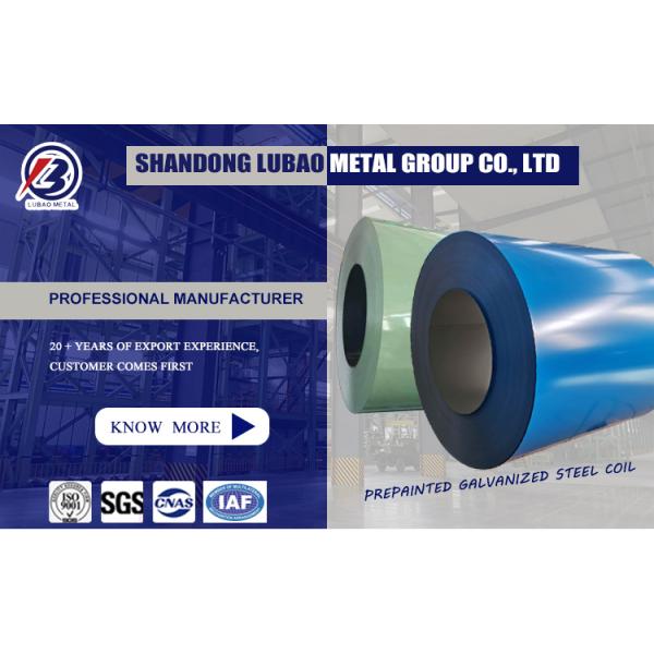 Сертификат JIS Хорошая PPGI катушка Предварительно окрашенная GI стальная катушка / PPGI / Цветно покрытая PPGI стальная крыша лист DX51D RAL для строительства