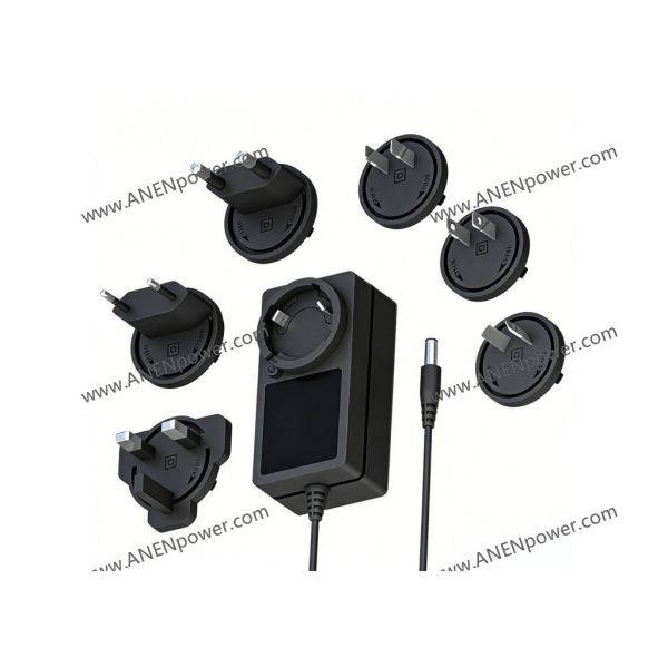 48W Universal AC/DC Adapter, 12V 4A, 24V 2A Power Supply for Industrial Automation