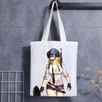 A cópia feita sob encomenda reciclou sacos do algodão da lona de Eco com seu Logo Shopping Bag
