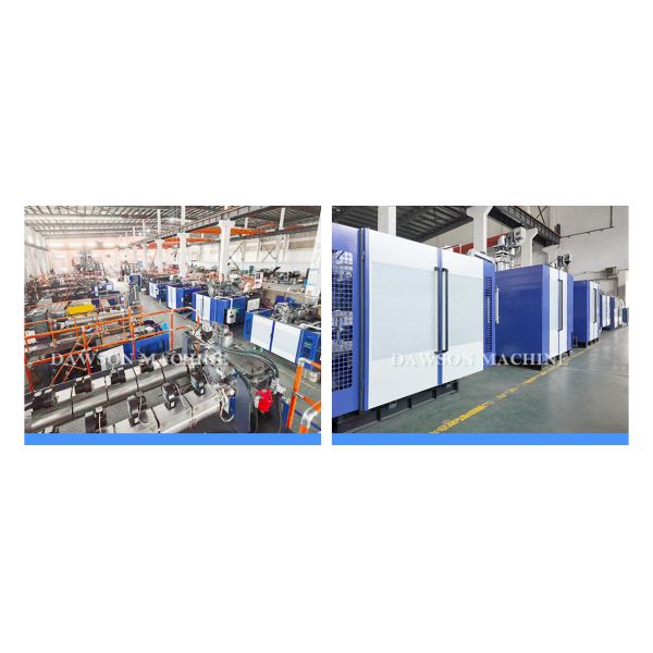 Single Station HDPE Wide Mouth Daily-Use Containers Making Machines Extrusion Blowing Molding Machine