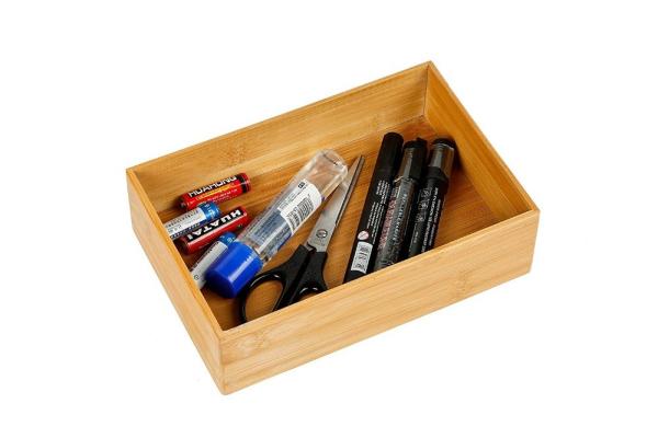 removable bamboo make up box professional storage box for hogh quality
