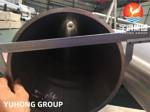 ASTM B165 UNS N04400 Tubo sem costura de liga de níquel Monel 400