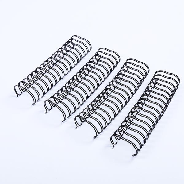 Alambre espiral O del doble del oro del alambre que ata 1.5m m densamente para el cuaderno