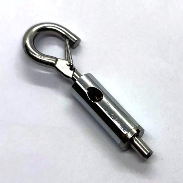 Изготовленный на заказ вися Gripper кабеля крюка подходящих воздушных судн набора подвеса зажима веревочки провода латунный для системы индикации