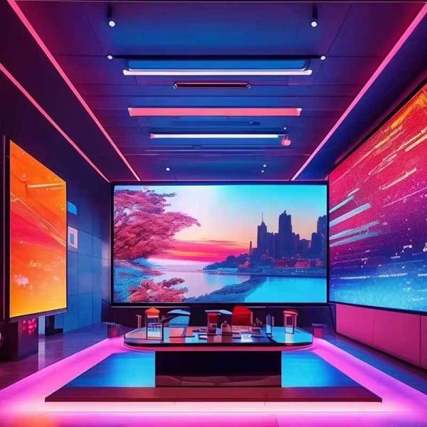 REISSDISPLAY Full Color LED P2.6 3.9mm HD Indoor Rental LED Display Screen