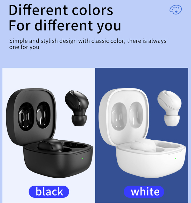 350mAh небольшое беспроводное Bluetooth Earbuds 120 часов резервного времени