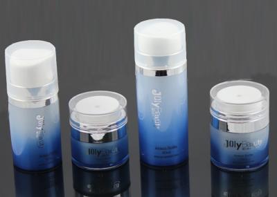 50ml Head Cap Card Empty Makeup Bottles Plastic Empty Lotion Jars