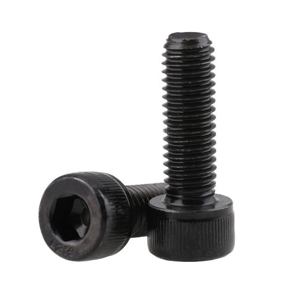 Hexagon Socket Head Screw Bolt 12,9 Grade Alloy Steel Black Dacromet Surface Hexagon Socket Drive Full Thread Pour le centre de roue hors route Anneau anti-séparation