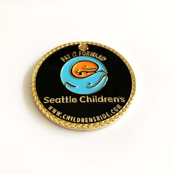Commemorative Coin Custom 3D 2D Zinc Alloy Brass Enamel Souvenir Wholesale