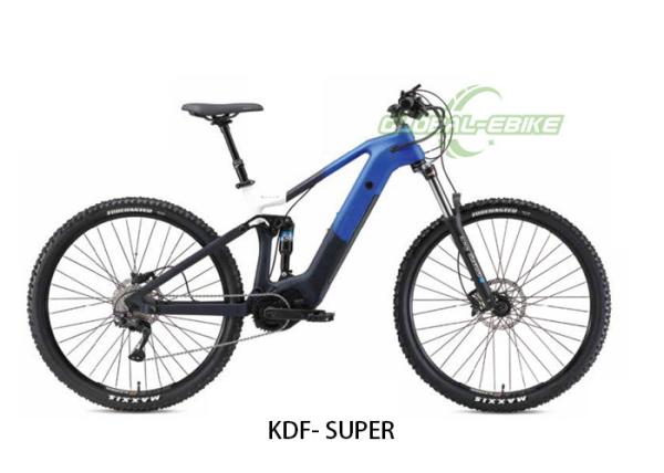 SuperTrail 29-Inch Electric Mountain Bike with BAFANG 250W Mid Motor and Hydraulic Disc Brakes