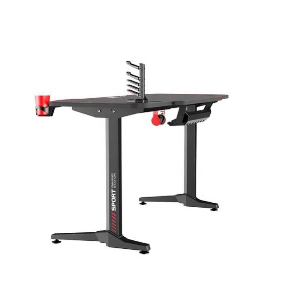 L Shaped Portable Internet Cafe Stand Gaming Desk for Home Office Furniture