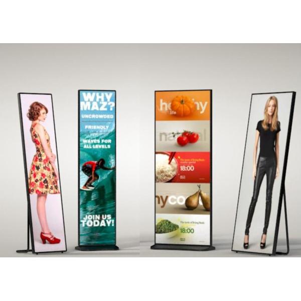 Advertising Front Service Led Display Screen 1.9mm Poster Mirror