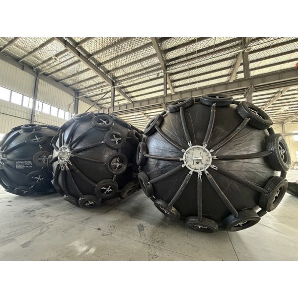 Inflatable Rubber Fender Strong Tear Resistance Rapid Air Filling Long Service Life