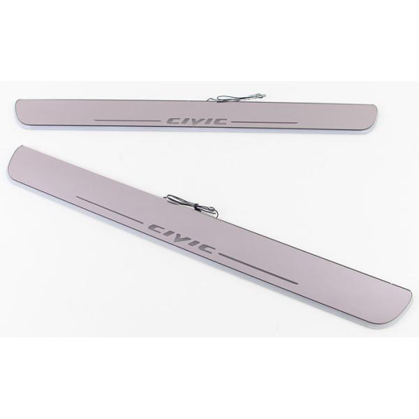 Honda Civic custom car door welcome LED lights auto light sill pedal