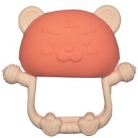 MHC dentelle en silicone douce Rattles Cat Dentelle en silicone pour bébé sans BPA