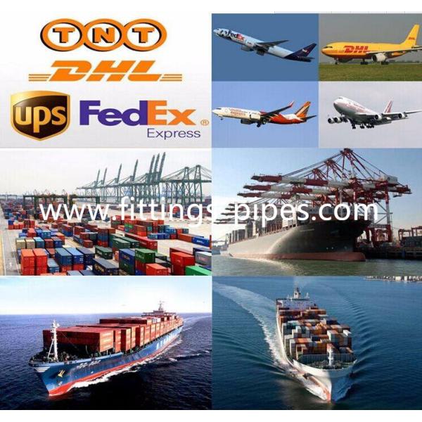 Ansi A182 Stainless Steel Pipe Fittings , Galvanized Reducing Tee API CCS Certified