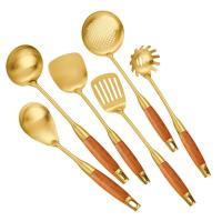Material de aço inoxidável profissional 6pcs dos utensílios SUS304 da grade