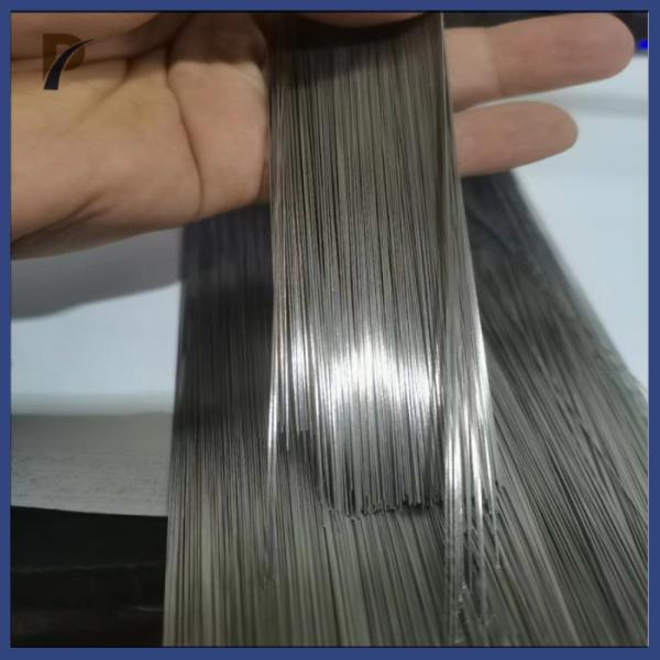 Ta1 RO5200 Ta-10W RO5255 Прямая тантальная вольфрамовая проволока 0,25 мм 0,3 мм 0,35 мм