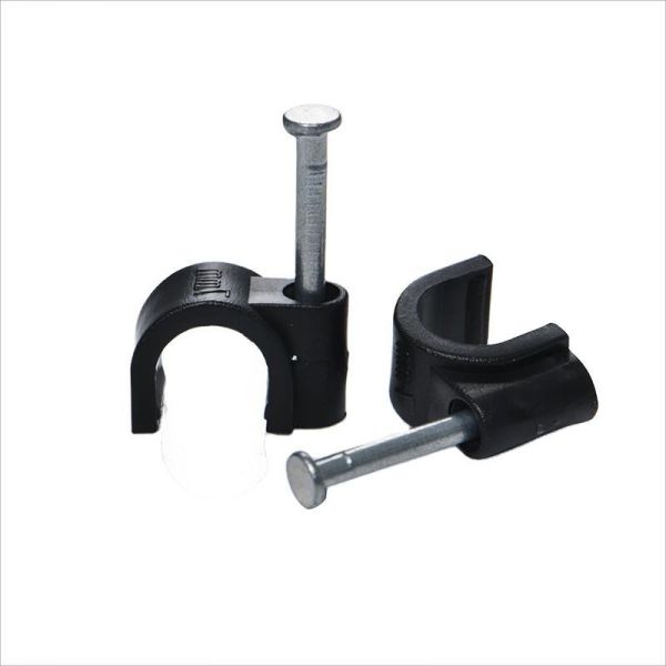 High Quality Wire Accessories Electrical Wiring Cables Holder/Circle Cable Nail Clips