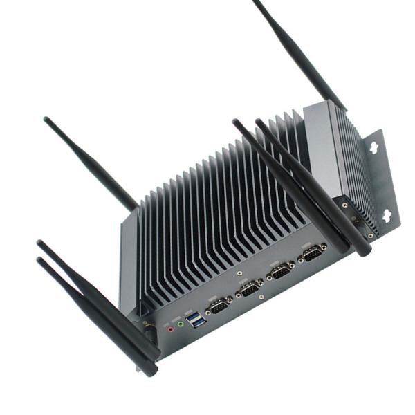 4COM 3LAN Fanless Embedded Mini Computer With Intel 11 Gen Tiger Lake 6305 CPU