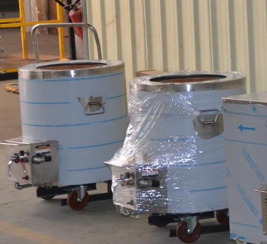 Gás natural ou forno redondo de aço inoxidável 565 do LPG Tandoor * 810mmH