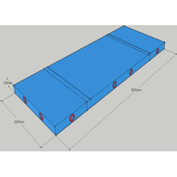 Профессиональные циновки тренировки гимнастики, дополнительные большие циновки посадки гимнастики
