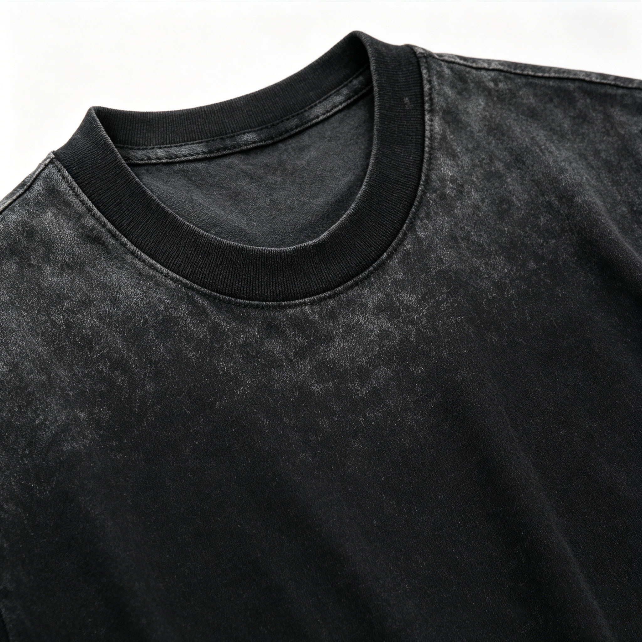 Reverse Dye Custom Heavyweight T Shirt 100% Cotton Heavyweight Cotton T Shirt Plus Size