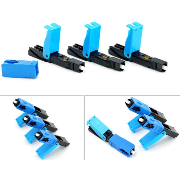 La fibra óptica del SC/del UPC ayuna conector