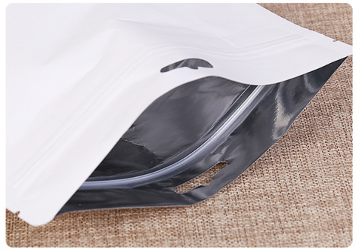 Gravure Printing Eight Sided Aluminum Foil Plated Plastic Ziplock Bags
