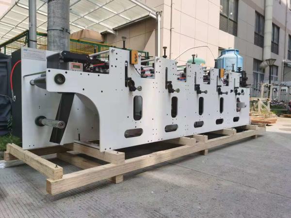 600mm 3 Color Inline Printing Machine , Wrapping Paper Straw Printing Machine