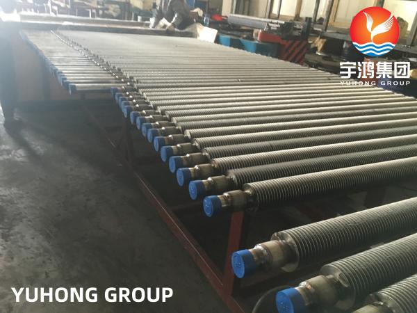 HFW Finned Tube ASTM A213 T12 Alloy Stainless Steel Base Tube TP304 Fins for Power Plant