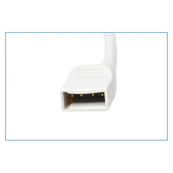Compatible With Nihon Konden 14Pin Utah 4pin Transformer Adapter IBP Cable Model White 3.5m CE Certified Class I