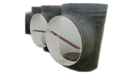 3PE Coating Carbon Steel Butt Weld Pipe Fittings Elbow / Tee / Reducer ASME B16.9