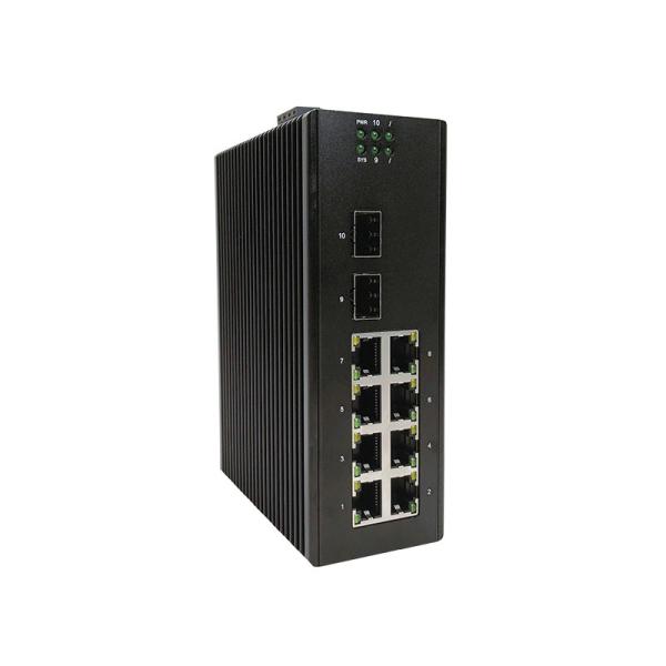 ZIKUN S2010MG PoE Industrial Ethernet Switch Wall Mount 6 Port Managed Switch