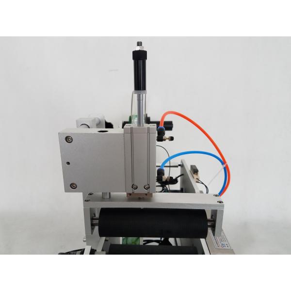 Desktop Adhesive Sticker Semi Automatic Bottle Label Applicator Pneumatic Type