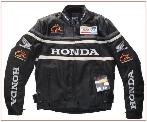 Motorcycle Jacket, Racing Team Jacket, Bikers Jacket, HJ001H Black