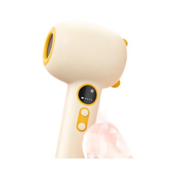Secador de cabelo recarregável de temperatura constante com proteção da pele do bebê e longa duração da bateria