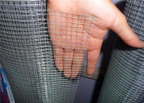 ISO Welded Wire Mesh Stainless Steel / Galvanized / PVC Coating For Building